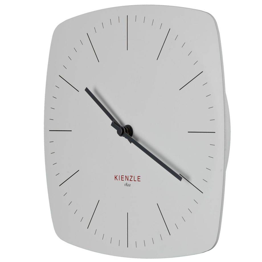 Kienzle DCF Funk-Wanduhr Modern 24.8 cm weiß