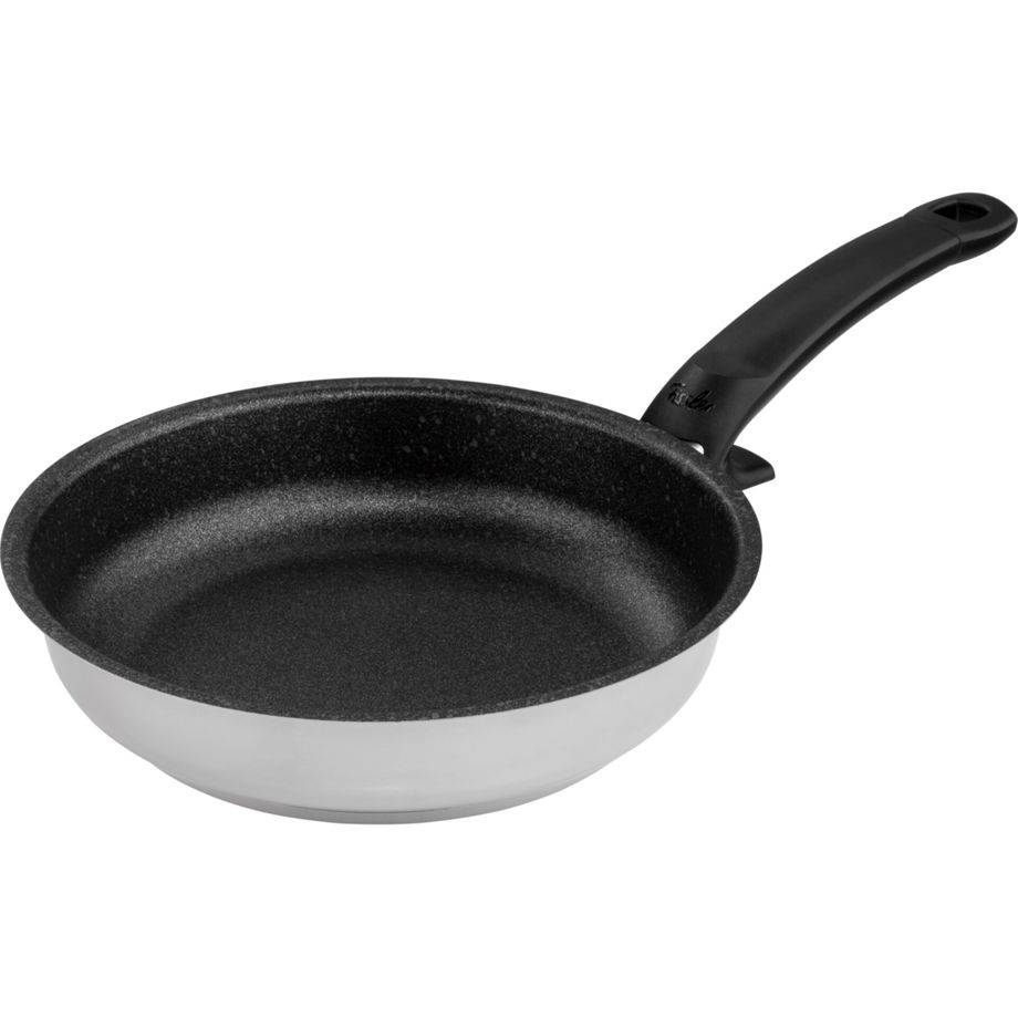 Fissler Adamant Premium, Rund, Allzweckpfanne, Schwarz, Edelstahl, Adamant Premium, Edelstahl, 2 l