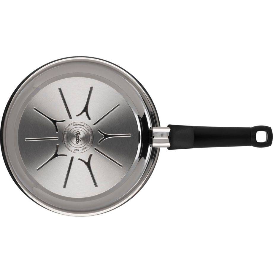 Fissler Adamant Premium, Rund, Allzweckpfanne, Schwarz, Edelstahl, Adamant Premium, Edelstahl, 2 l