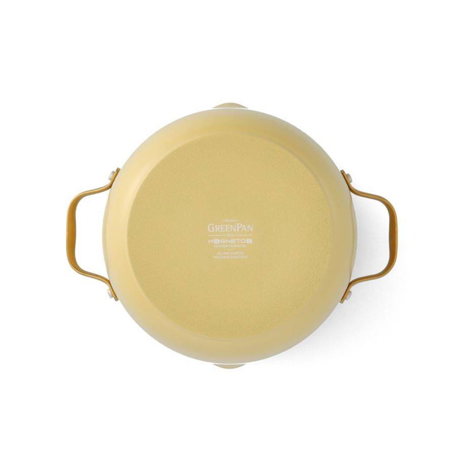 GreenPan Padova Reserve, Gemischtes Set, Gelb, Aluminium, Keramik, Gold, Glas