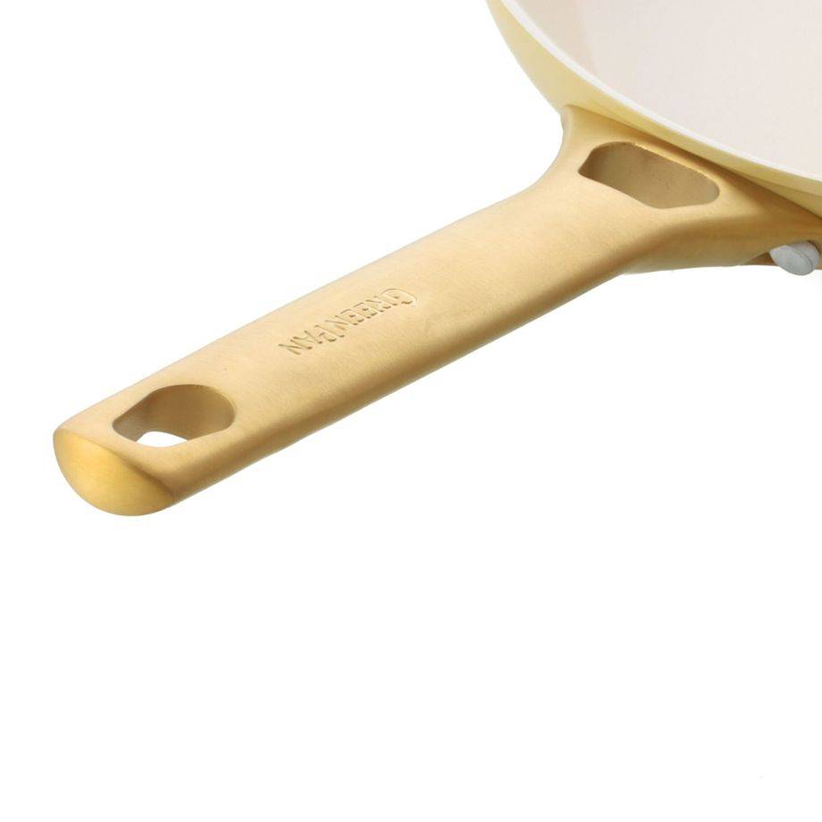 GreenPan Padova Reserve, Gemischtes Set, Gelb, Aluminium, Keramik, Gold, Glas