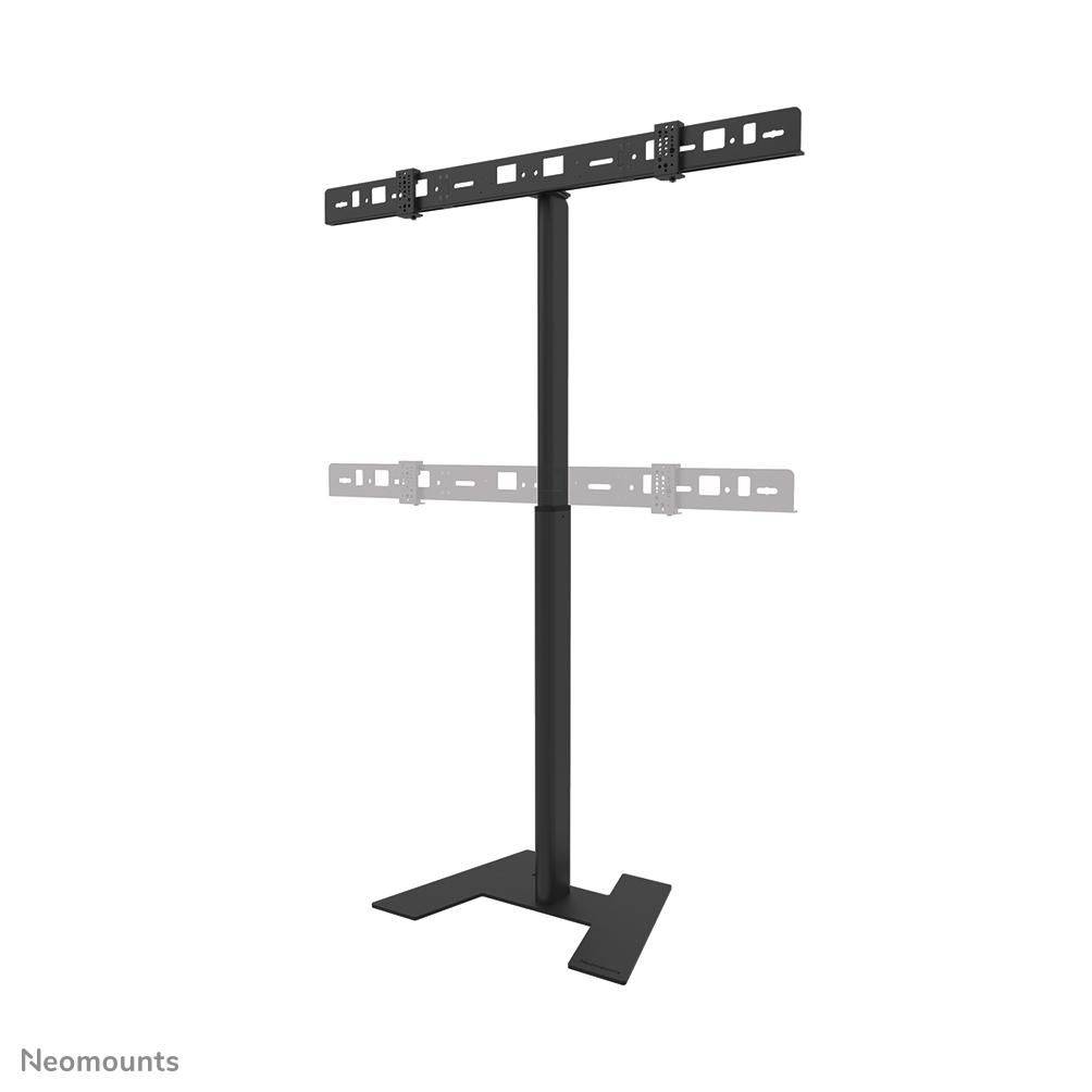 Neomounts AV80-500BL - Aufstellung - für Video-Leiste - Universal - Schwarz - Bildschirmgröße: 109.2-279.4 cm (43"-1