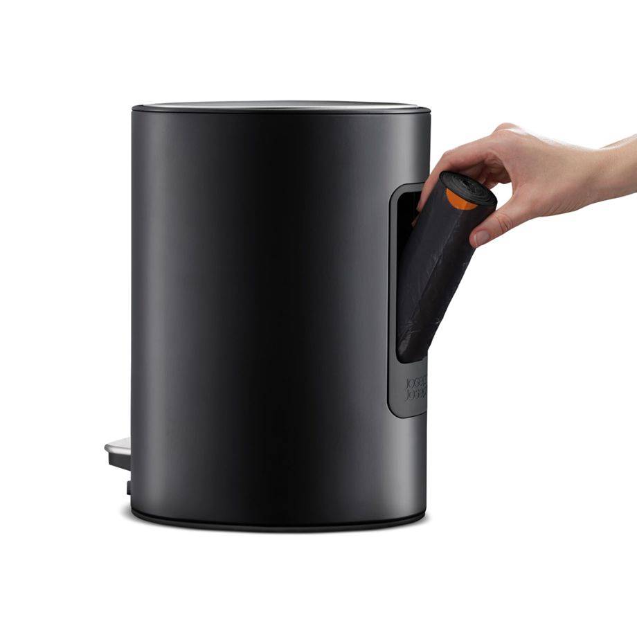 Joseph Joseph EasyStore 5 Liter Treteimer mattschwarz
