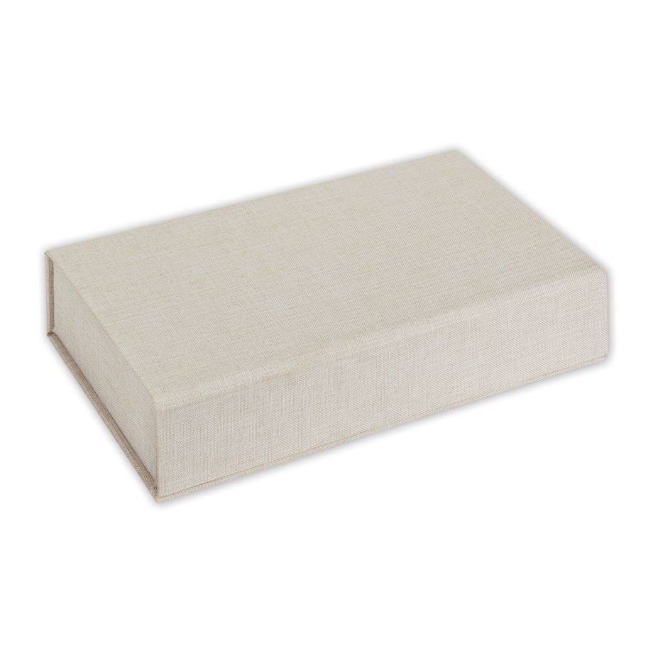 Zep Box USB Lodi D 23x12.5x5 Leinen für Fotos/USB BY546D