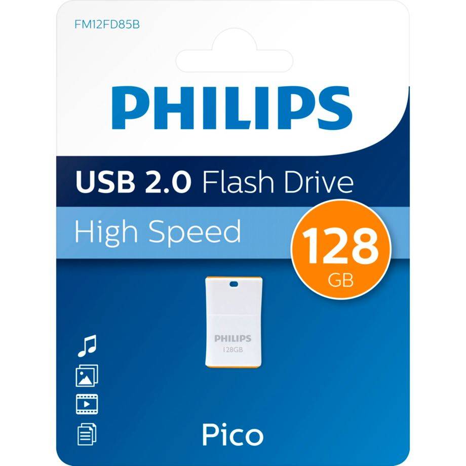 Philips Pico Edition High Speed 2.0 USB-Flash-Laufwerk 128 GB