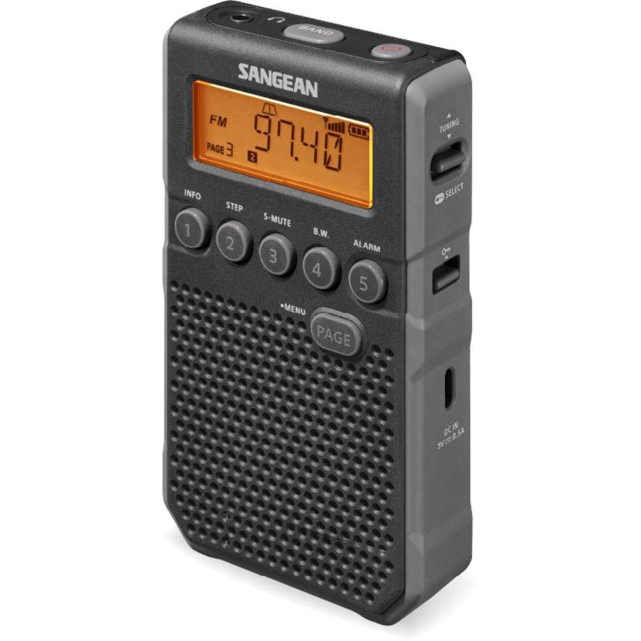 Sangean DT-800 (USB-C) Black Audio & Video Soundsysteme