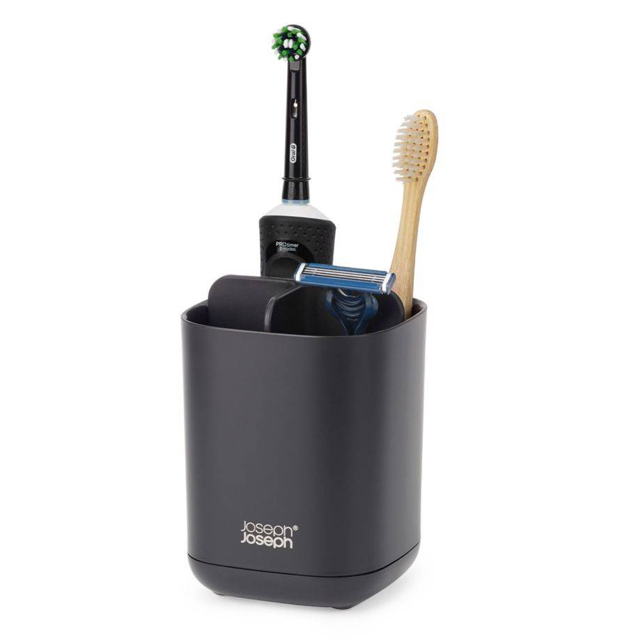 Joseph Joseph EasyStore Zahnbürstenhalter mattschwarz