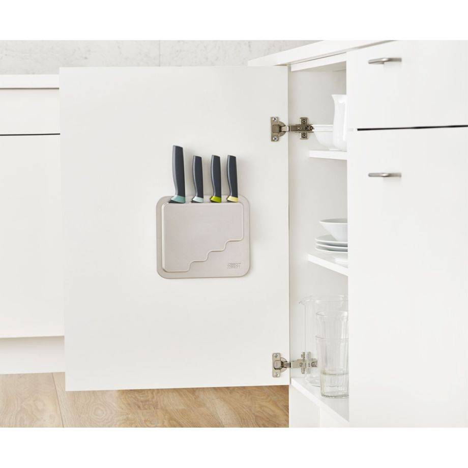 Joseph Joseph DoorStore 4-tlg. Messerset mit Aufhängevorrichtun