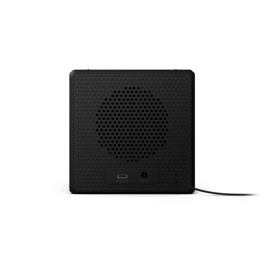 Philips TAR4500/10, Digitaler Wecker, Schwarz, 12/24 h, FM, 87,5 - 108 MHz, LED