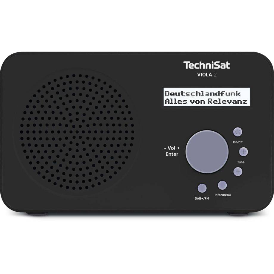 TechniSat VIOLA 2, Tragbar, Analog & Digital, DAB+, FM, 87,5 - 108 MHz, 174 - 240 MHz, 1 W