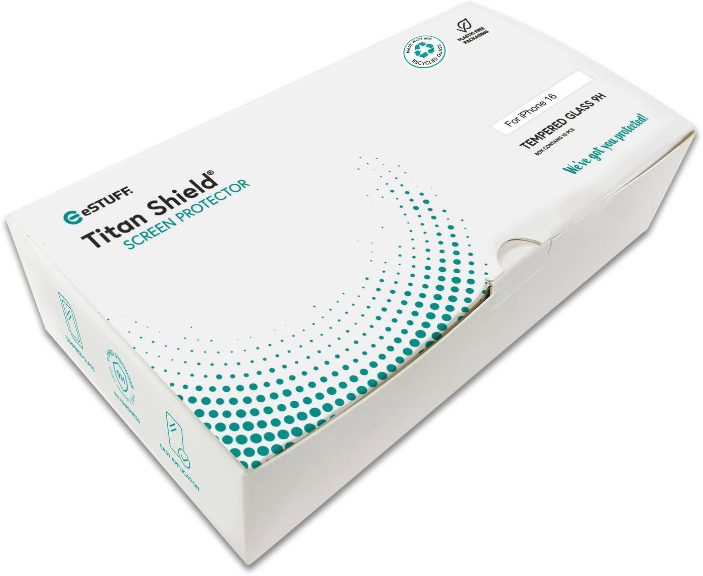 eSTUFF INFINITE GRS iPhone Air Screen Protector. Full Cover