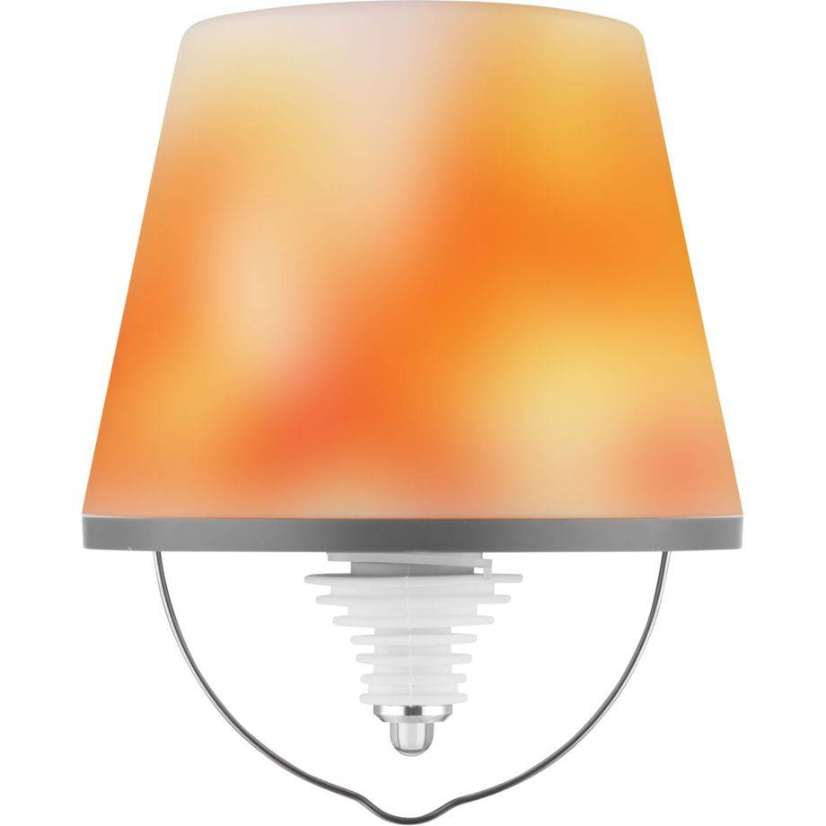 REV RITTER - LED Flaschenleuchte mit Akku Lamprusco Flame warmweiß