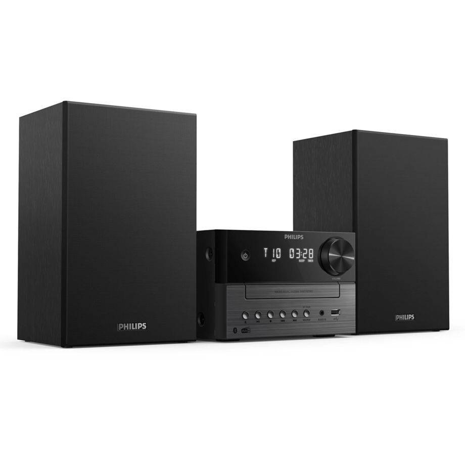Philips 3000 series TAM3505M2/12, Heim-Audio-Mikrosystem, Schwarz, 20 W, 6 Ohm, 66 - 20000 Hz, DAB, DAB+