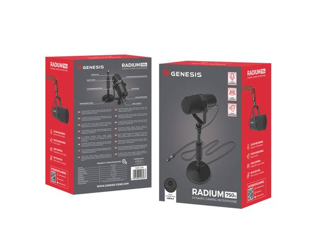 natec Gaming Mikrofon RADIUM 750D (NGM-2290)