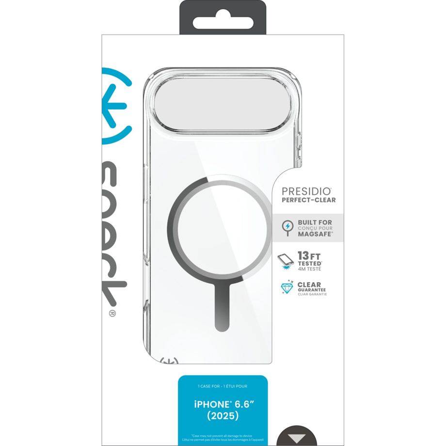 Speck Presidio Perfect Clear Case MagSafe iP 17 Air