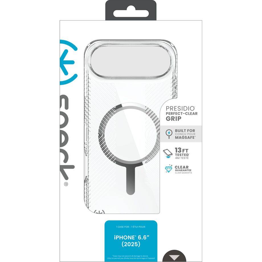 Speck Presidio Perfect Clear Grip Case MagSafe iP 17 Air