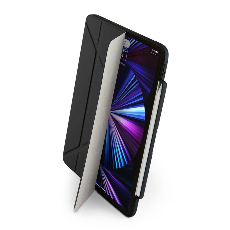 Pipetto Origami No3 Pencil Case iPad Pro 11 Gen 1-4 Black - Tasche
