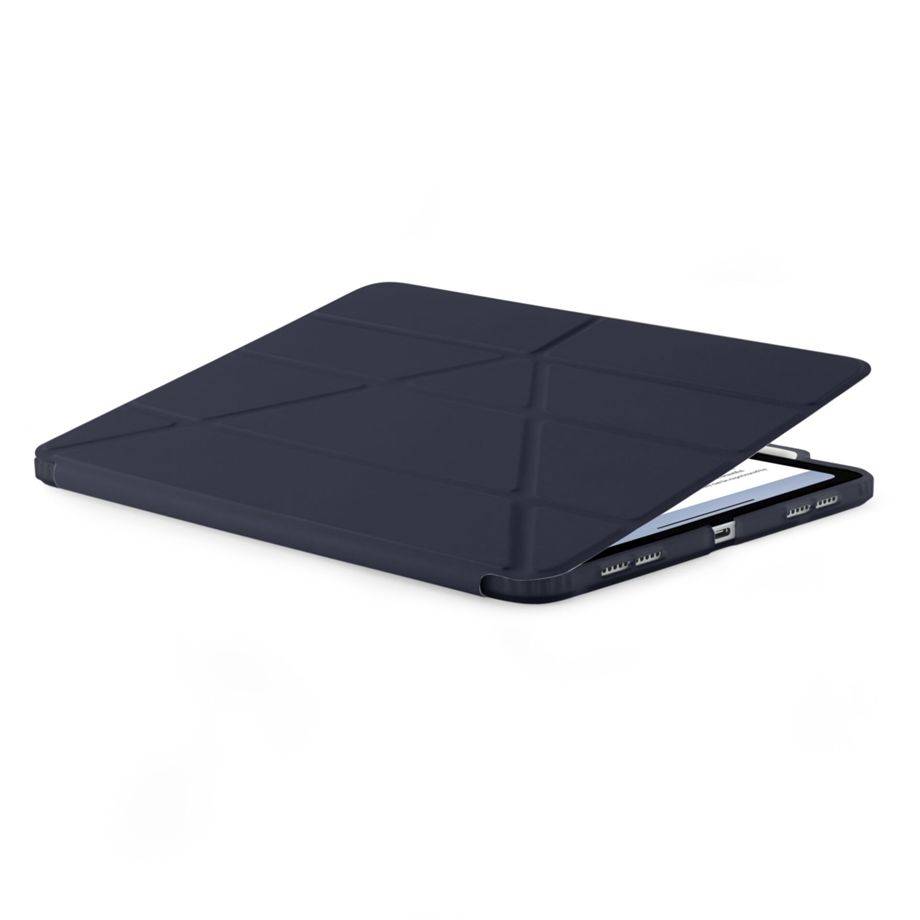 Pipetto Origami No3 Pencil Case iPad Pro 13 M4/M5 Dark Blue - Tasche