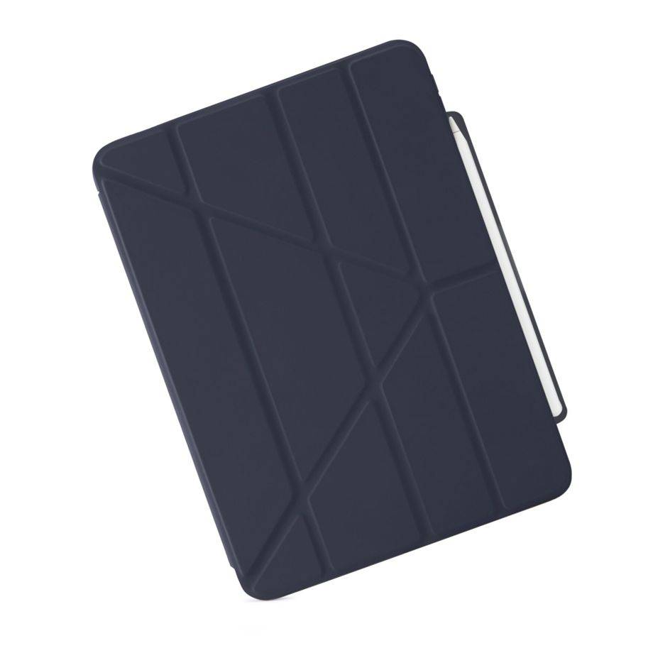 Pipetto Origami No3 Pencil Case iPad Pro 13 M4/M5 Dark Blue - Tasche
