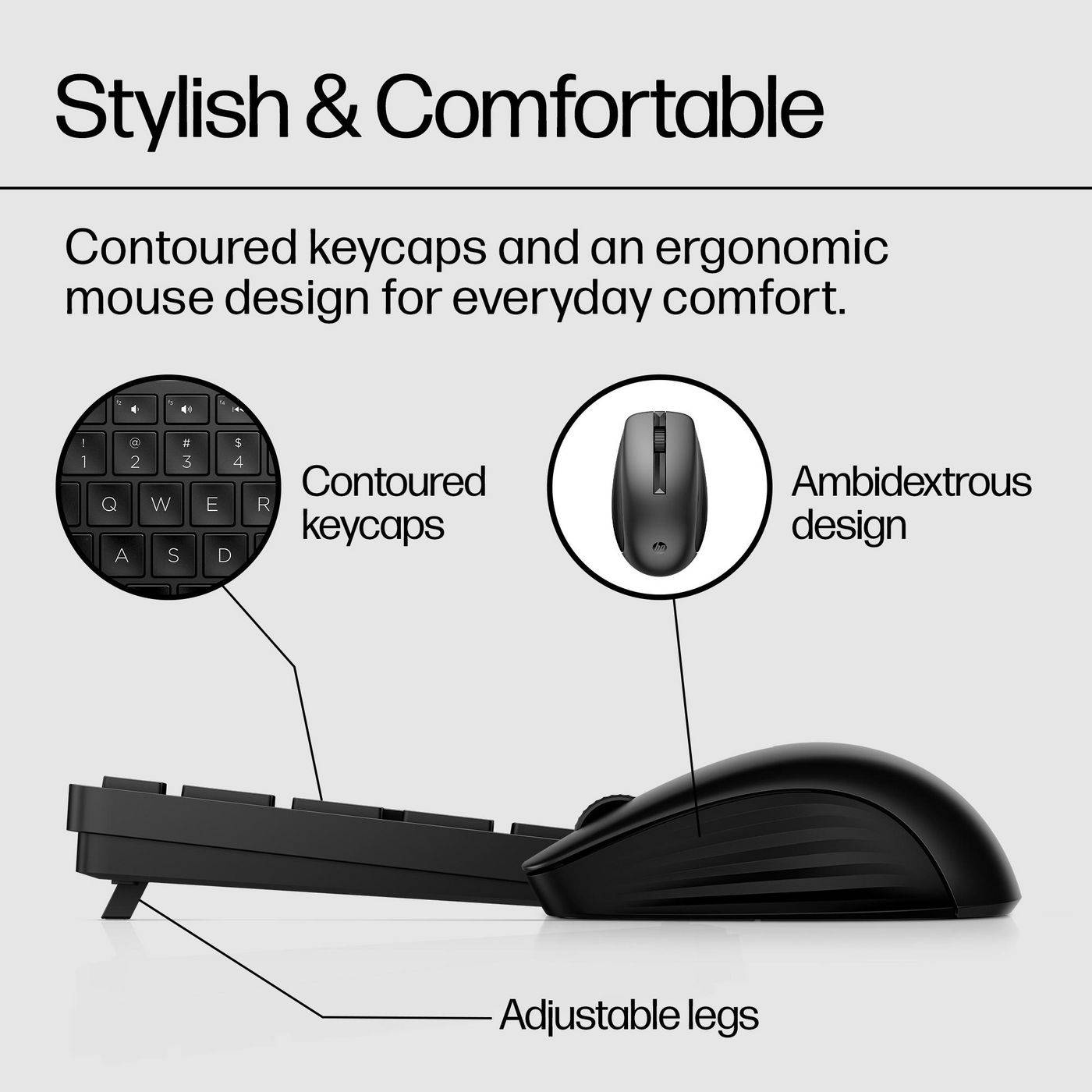 650 Wireless Keyboard and M