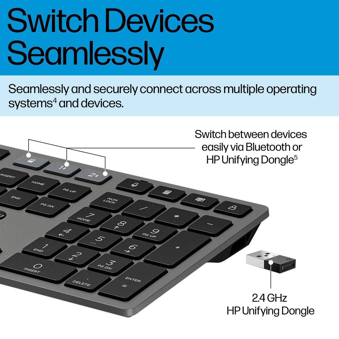720 Multi-Device Rchrgbl WL KBD Spain - Spanish - Tastatur