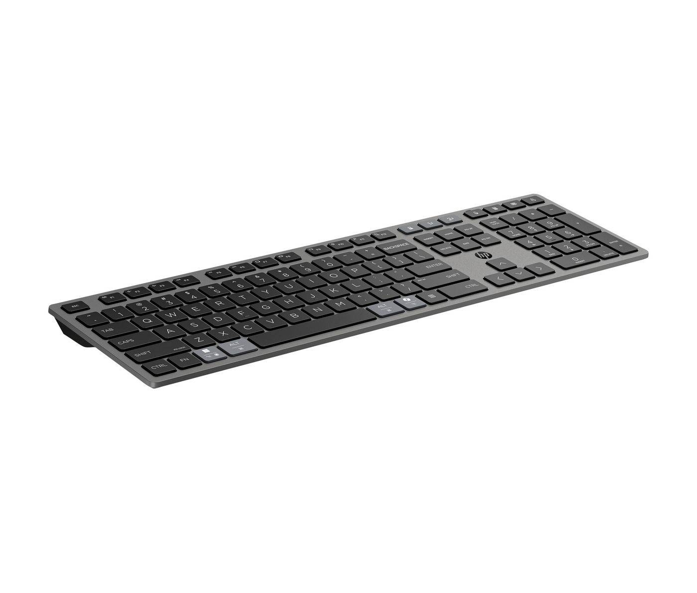 HP 725 - Tastatur-und-Maus-Set - multifunktional, wiederaufladbar, betrieben mit Superkondensator