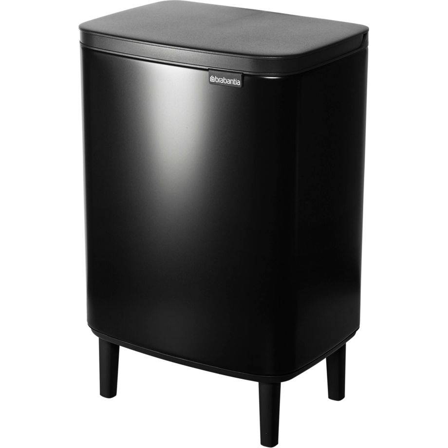 Brabantia BO Mülleimer HI 12 l Matt Black