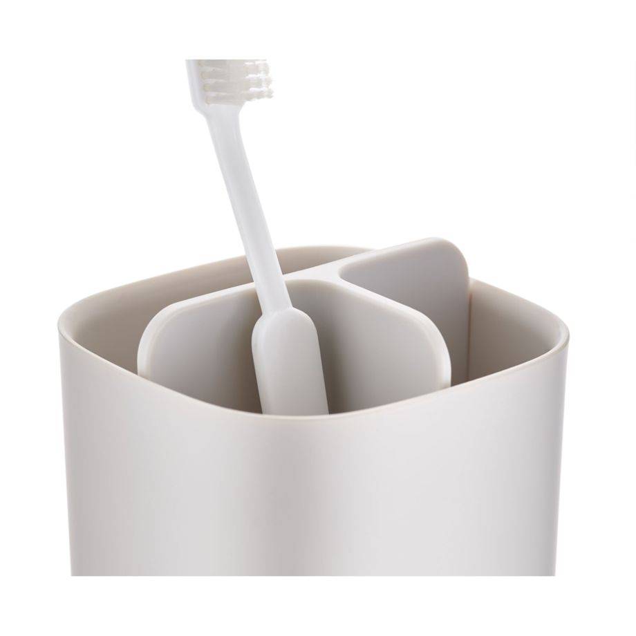 Joseph Joseph EasyStore ecru Zahnbürstenbehälter