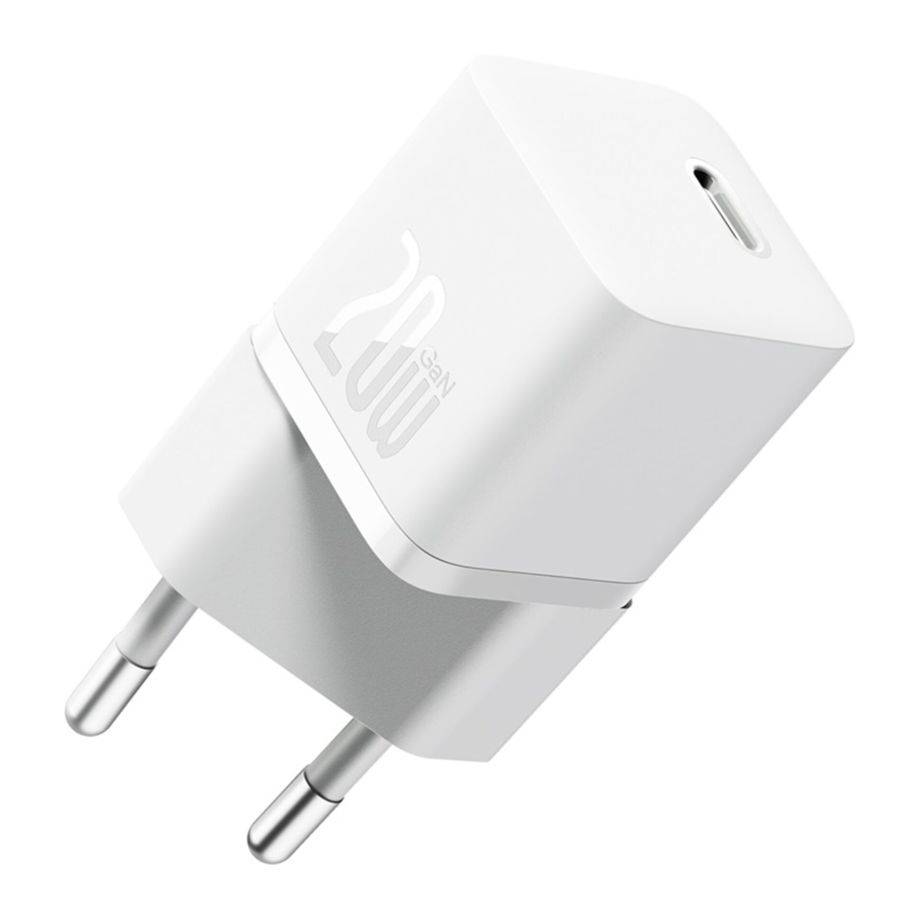 Baseus Gan5 Fast Charger(Mini) 1C 20W, Drinnen, AC, 9 V, Weiß