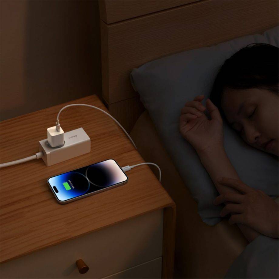 Baseus Gan5 Fast Charger(Mini) 1C 20W, Drinnen, AC, 9 V, Weiß
