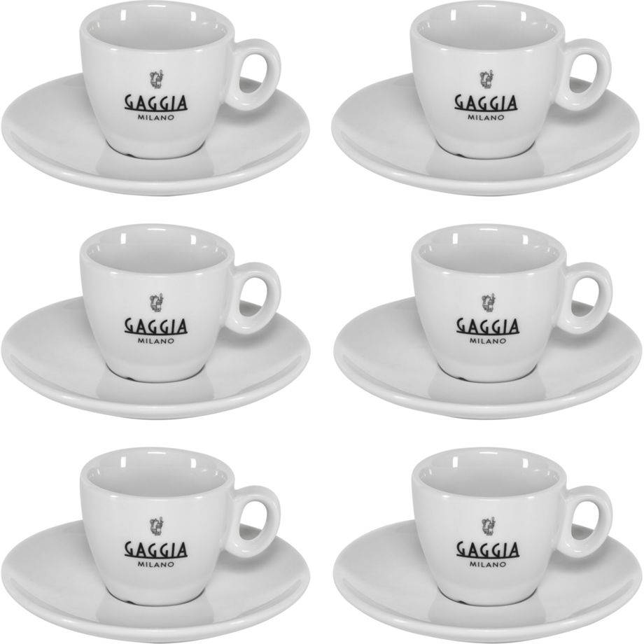 Gaggia Milano Espressotassen Set 6 Stück
