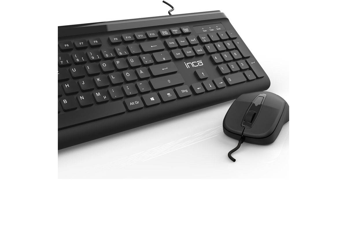 Cian Technology GmbH Inca IBK-579BT - Kabellos - Bluetooth - Metallisch - Silber - TL: Deutsch, QWERTZ