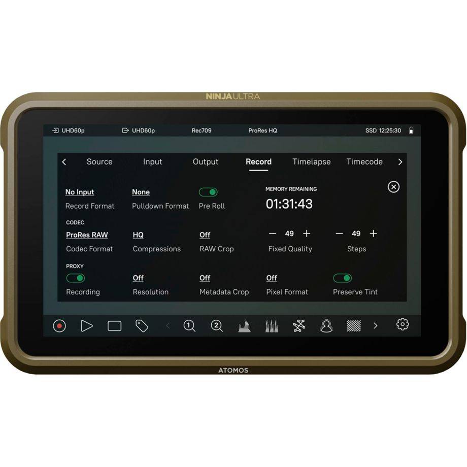 Atomos Recorder Ninja Ultra - 31 mm