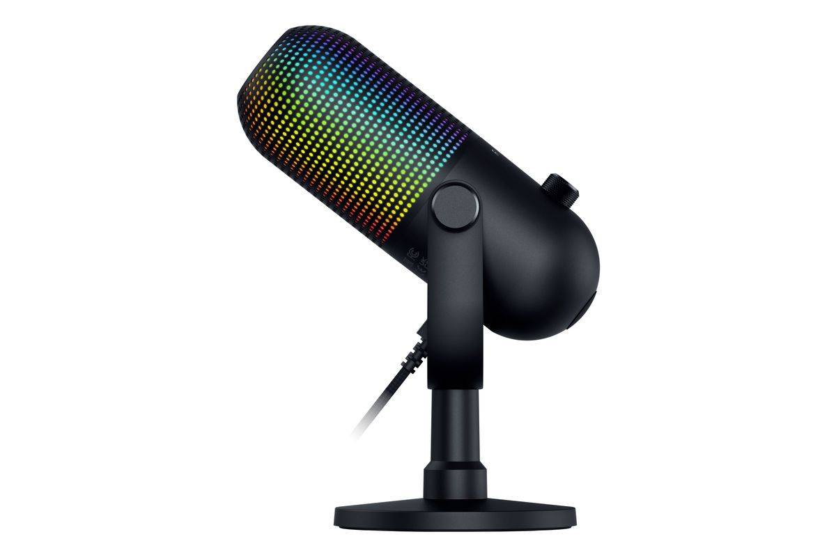 RAZER Seiren V3 Chroma RGB-USB-Mikrofon mit Tap-to-Mute, schwarz