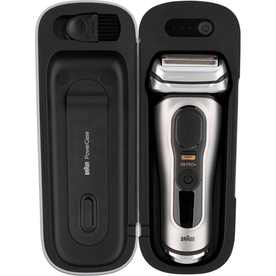 Braun Series 9 Pro+ 9575cc Wet & Dry, Folienschaber, Metallisch, Akku, Lithium-Ion (Li-Ion), 90 min, Box