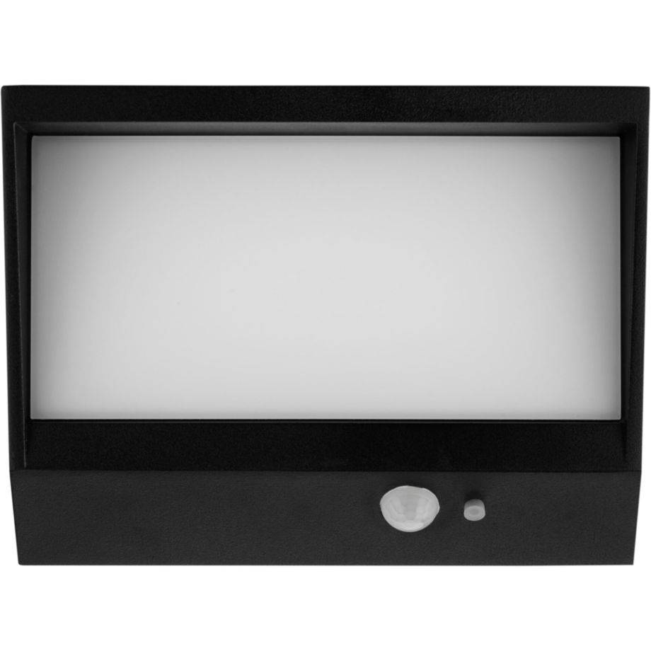 REV Ritter LED Solar Wandl.Lumus 110lm Alu schw.m.Bewegungsm.2022001300