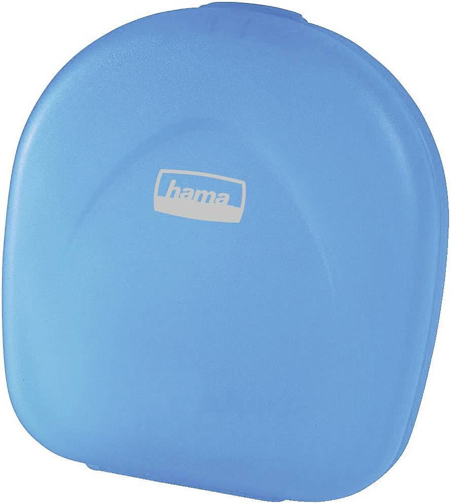 Hama CD Tasche 24 CDs/DVDs/Blu-rays Kunststoff, Polypropylen Blau, Transparent 1 St. (B x H x T) 145 x 155 x 38mm 51334