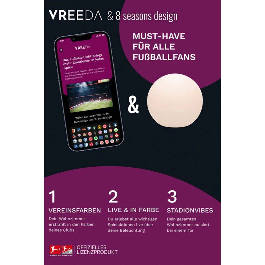 8 SEASONS DESIGN - 8 seasons Leuchtkugel Outdoor 30 Bluetooth