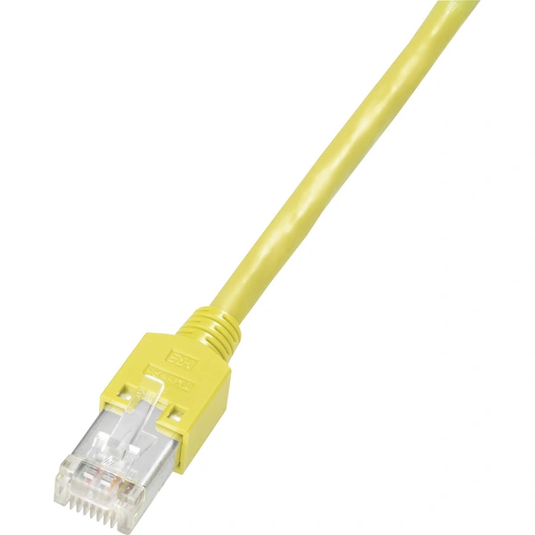 Dätwyler K8702.10 RJ45 Netzwerkkabel, Patchkabel CAT 5e S/UTP 10.00m Gelb Flammwidrig, mit Rastnasenschutz 1St. Dätwyler K8702.10 RJ45 Netzwerkkabel, Patchkabel CAT 5e S/UTP 10.00m Gelb Flammwidrig, mit Rastnasenschutz 1St.