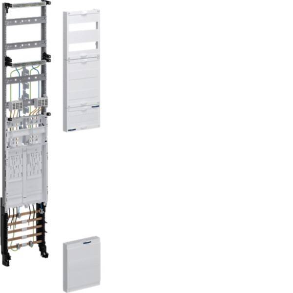 Hager Komplettfeld univers Z 2ZH5EL22NZählerplätze BKE-I OKK H 1350mm