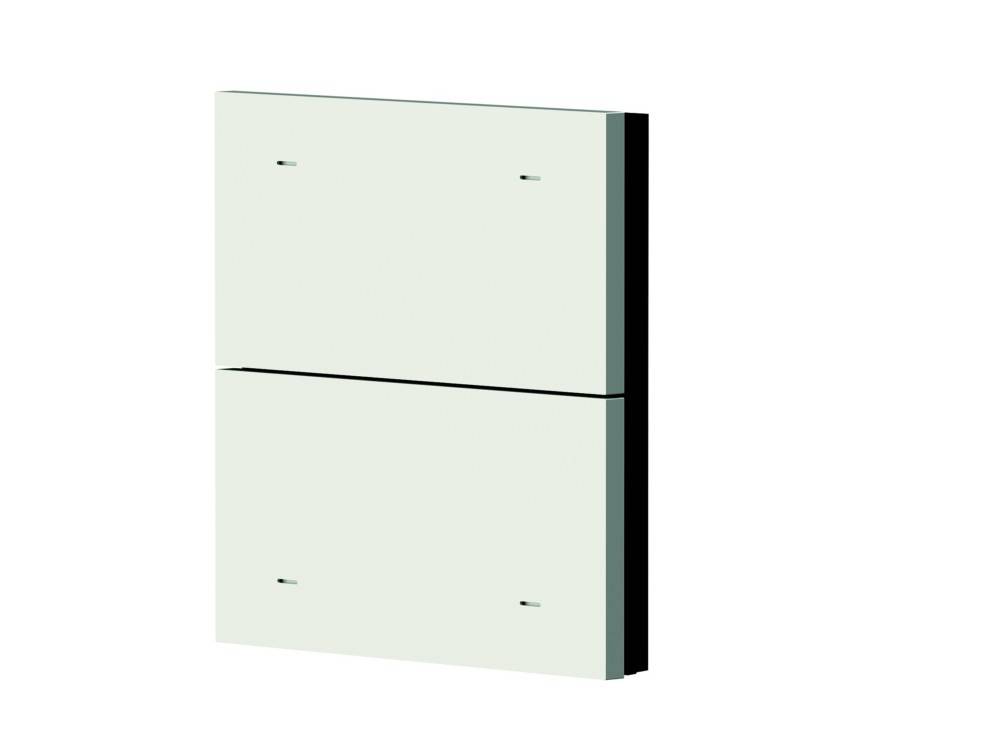 Theben 2-fach Wippe Kunststoff iONprime PB 2R PWH