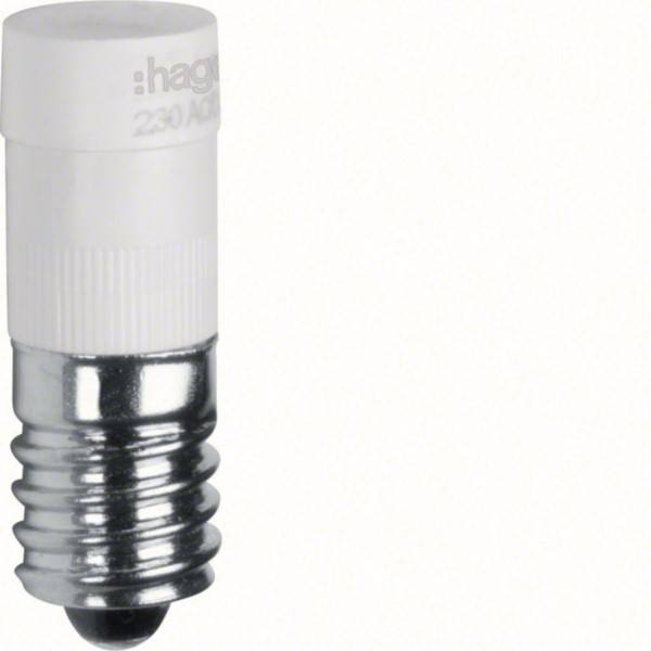 Hager LED-Lampe E10 Zubehör WDA2727W weiß Install.Baumaterial Schaltermat/Geb.Steu Schalter