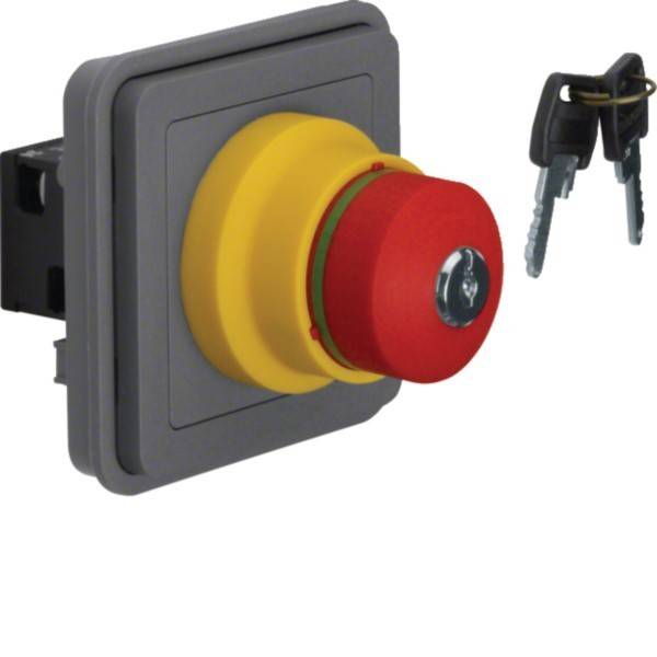 Hager NOT-AUS-Taster-Einsatz WNA032