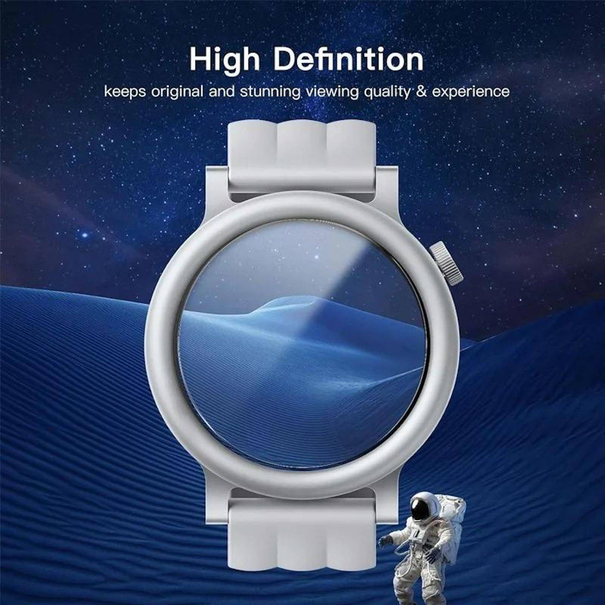 Smartwatch Display Schutzglas für Nothing CMF Watch 3 Pro 9H Härte kratzfest