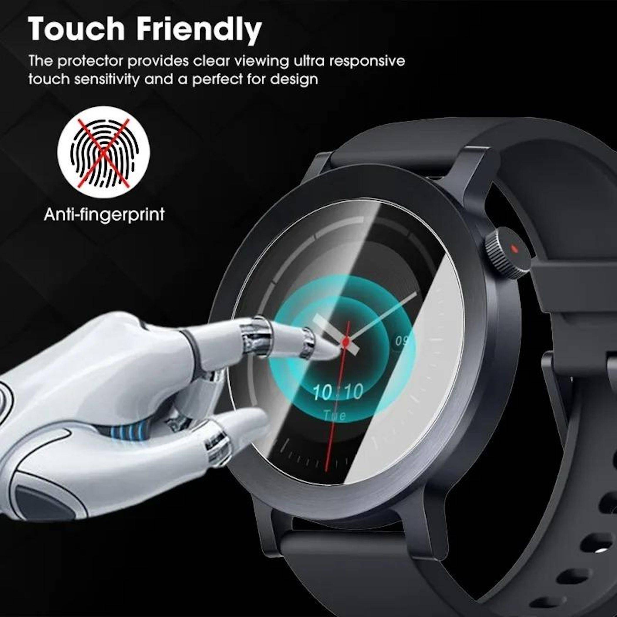 Smartwatch Display Schutzglas für Nothing CMF Watch 3 Pro 9H Härte kratzfest