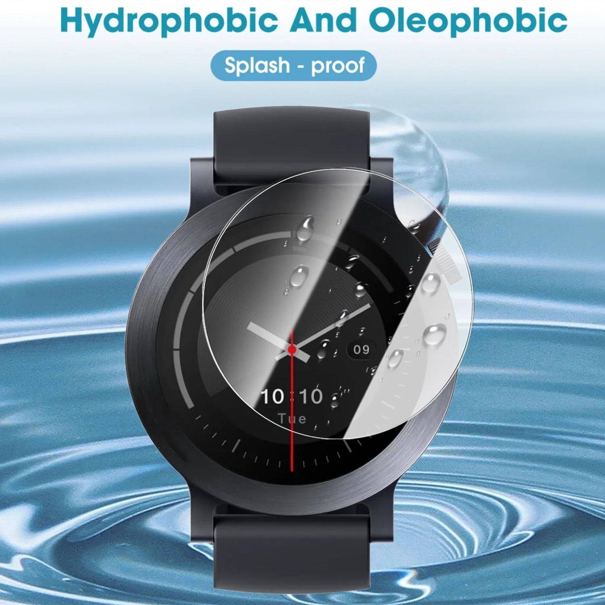Smartwatch Display Schutzglas für Nothing CMF Watch 3 Pro 9H Härte kratzfest