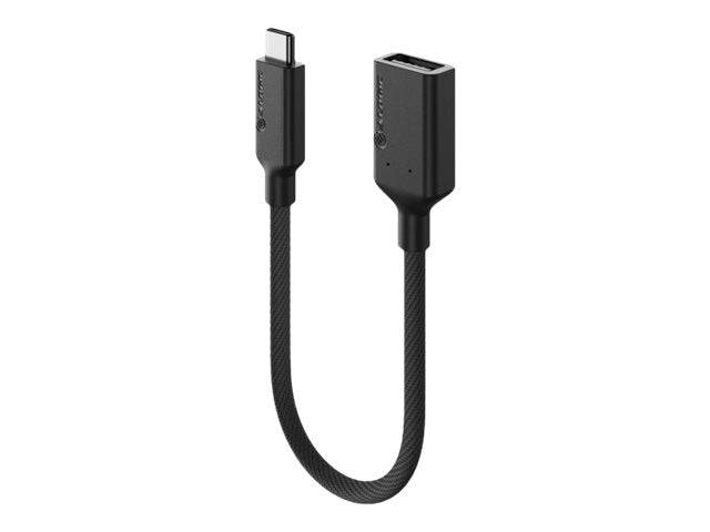Alogic Adapterkabel Elements Pro USB C to USB-A schwarz Multimedia-Technik USB-Kabel