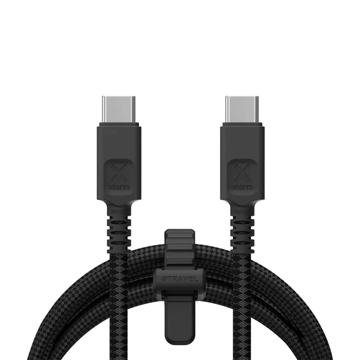 USB-C auf USB-C Kabel 240W 3m ultraschnell robust Schwarz