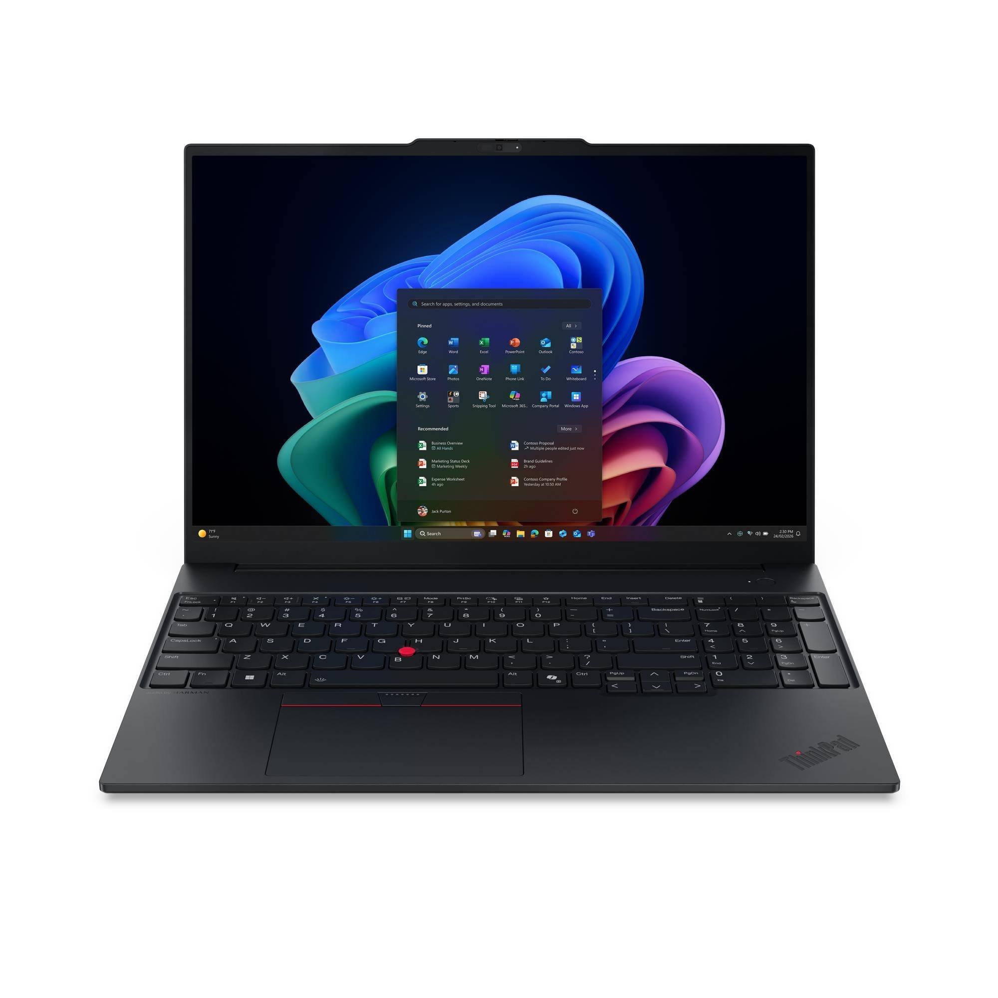 Lenovo ThinkPad E16 G4 16 C5-320 16/512 WUXGA W11P Multimedia-Technik Notebooks