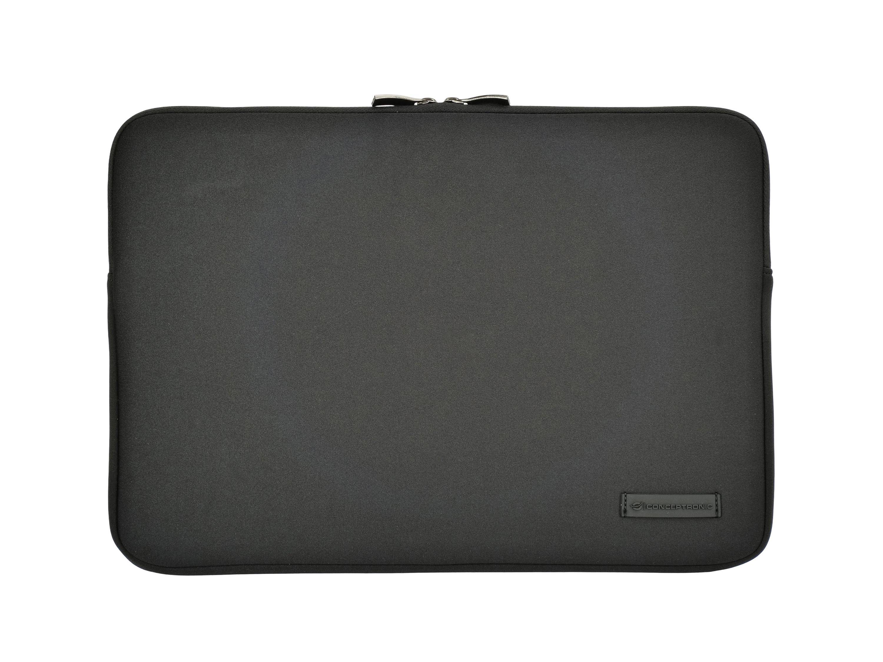 CONCEPTRONIC Notebookhülle 14" Polyester, Neopren schwarz